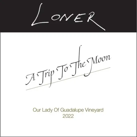 (image for) 2022 Loner A Trip to the Moon OLG Vineyard SRH Pinot Noir