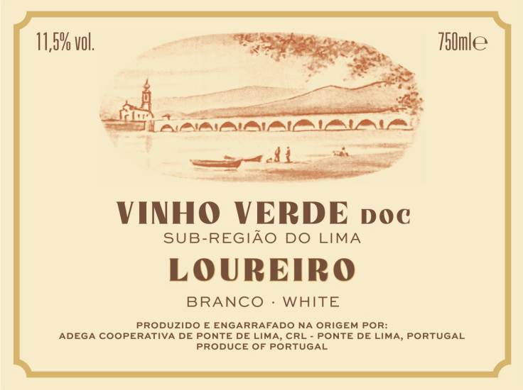 (image for) 2023 Ponte De Lima Vinho Verde Loureiro