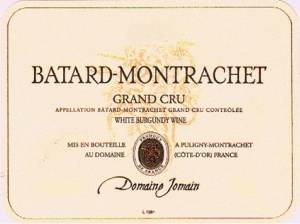 (image for) 2022 Domaine Jomaine, Batard Montrachet Grand Cru