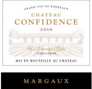 (image for) 2016 Chateau Confidence de Margaux, AOC Margaux
