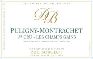(image for) 2023 Domaine Laurent et Pascal Borgeot, Puligny Montrachet 1er Cru Les Champs Gain