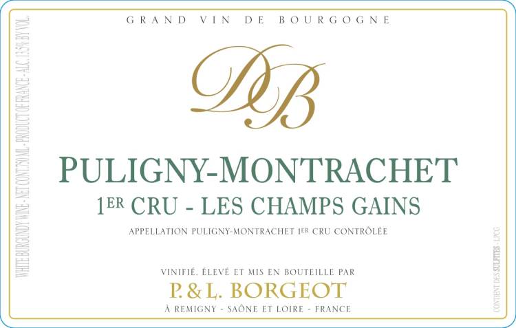(image for) 2023 Domaine Laurent et Pascal Borgeot, Puligny Montrachet 1er Cru Les Champs Gain
