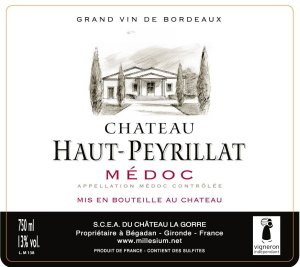 (image for) 2021 Chateau Haut Peyrillat, Medoc
