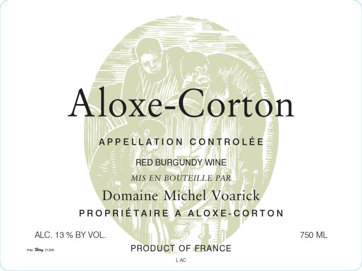 (image for) 2022 Domaine Michel Voarick, Aloxe Corton Rouge