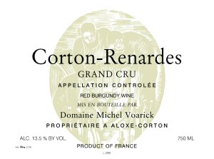 (image for) 2022 Domaine Michel Voarick, Corton Renardes Grand Cru Rouge