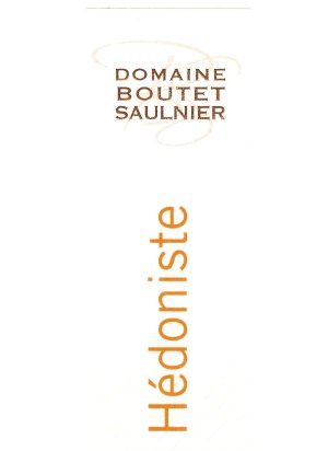 (image for) 2017 Domaine Boutet Saulnier, Vouvray Moelleux Cuvee Hedoniste 500ml