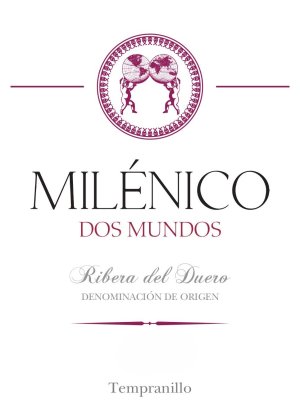 (image for) 2019 Bodegas Milenico, Ribera del Duero Dos Mundos Tempranillo