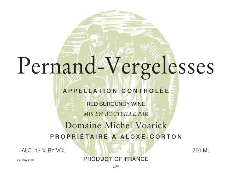 (image for) 2022 Domaine Michel Voarick, Pernand Vergelesses Rouge