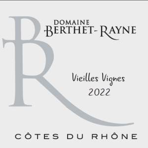 (image for) 2022 Domaine Berthet Cotes du Rhone Rouge Vieilles Vignes