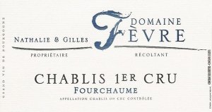 (image for) 2023 Domaine Nathalie et Gilles Fevre, Chablis 1er Cru Fourchaume 375ml