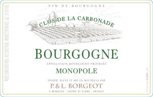 (image for) 2022 Domaine Laurent et Pascal Borgeot, Bourgogne Blanc Monopole Clos de la Carbonade