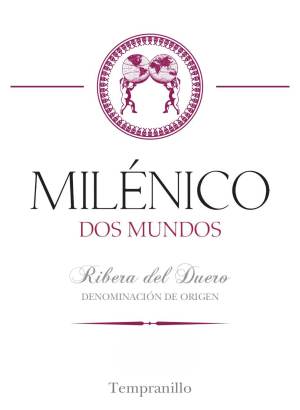 (image for) 2019 Bodegas Milenico, Ribera del Duero Dos Mundos Tempranillo