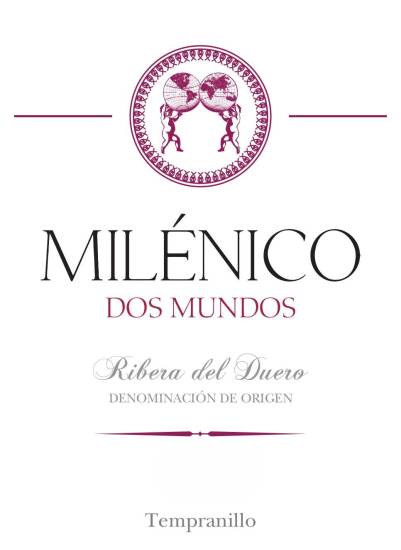 (image for) 2019 Bodegas Milenico, Ribera del Duero Dos Mundos Tempranillo