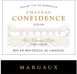 (image for) 2016 Chateau Confidence de Margaux, AOC Margaux