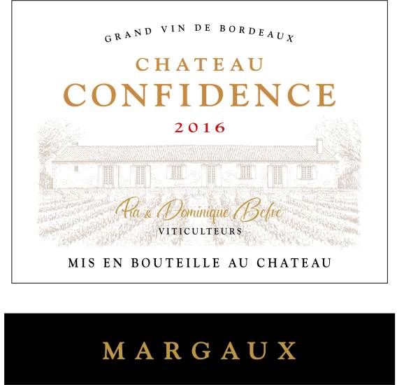 (image for) 2016 Chateau Confidence de Margaux, AOC Margaux
