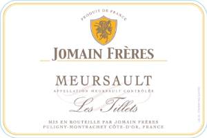 (image for) 2022 Domaine Jomaine, Meursault, Les Tillets