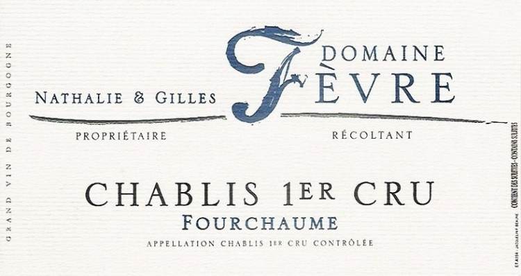 (image for) 2023 Domaine Nathalie et Gilles Fevre, Chablis 1er Cru Fourchaume 375ml