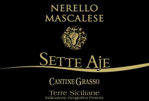 (image for) 2024 Cantine Grasso Sette Aje, Nerello Mascalese Terre Siciliane