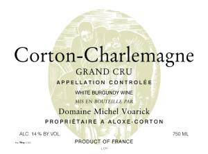 (image for) 2022 Domaine Michel Voarick, Corton-Charlemagne Grand Cru Blanc