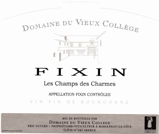 (image for) 2020 Domaine du College, Fixin "Les Champs des Charmes"