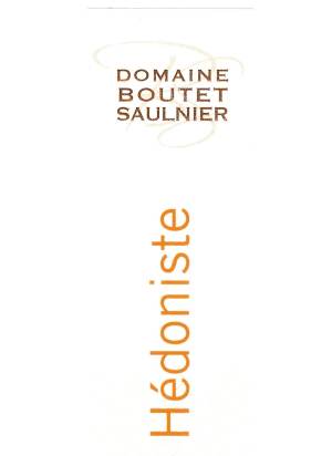 (image for) 2017 Domaine Boutet Saulnier, Vouvray Moelleux Cuvee Hedoniste 500ml