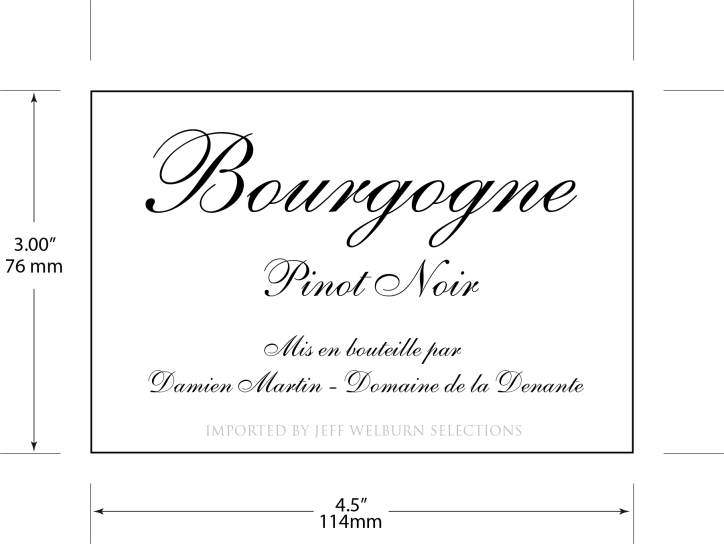 (image for) 2023 Domaine de la Denante, Bourgogne Pinot Noir