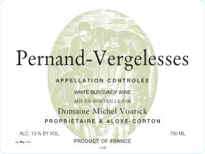 (image for) 2022 Domaine Michel Voarick, Pernand Vergelesses Blanc