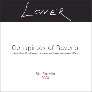 (image for) 2023 Loner Santa Rita Hills Conspiracy of Ravens Pinot Noir