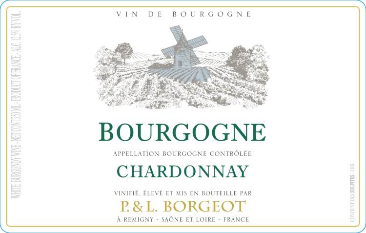 (image for) 2023 Domaine Laurent et Pascal Borgeot, Bourgogne Blanc