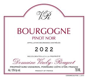 (image for) 2022 Domaine Virely-Rougeot, Bourgogne Rouge