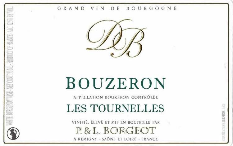 (image for) 2023 Domaine Laurent et Pascal Borgeot, Bouzeron Les Tournelles