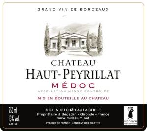 (image for) 2021 Chateau Haut Peyrillat, Medoc