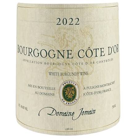(image for) 2022 Domaine Jomaine, Bourgogne Cote D'Or Blanc