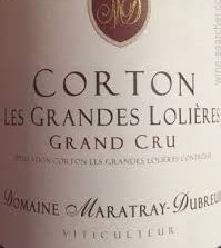 (image for) 2023 Domaine Maratray-Dubreuil, Corton Les Grandes Lolieres Grand Cru Rouge