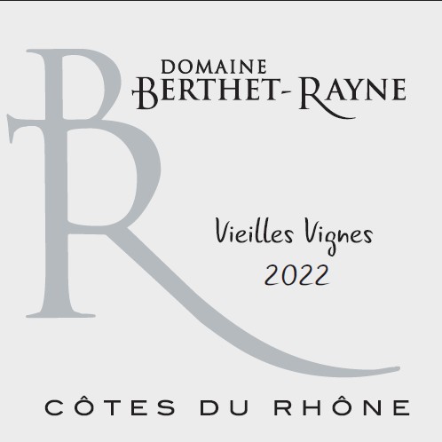 (image for) 2022 Domaine Berthet Cotes du Rhone Rouge Vieilles Vignes